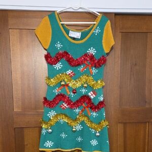 Ugly Sweater Holiday Dress